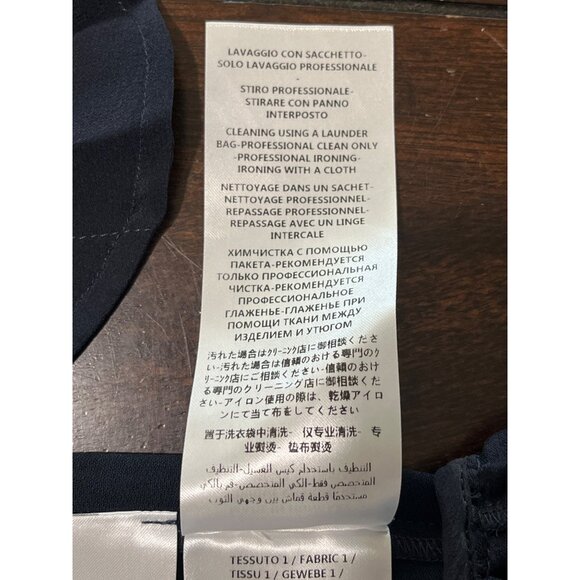 Stella McCartney Black Ruffled Hem Skirt Womens Size S - Picture 6 of 6